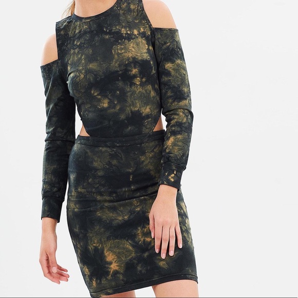 Dolls Kill Dresses & Skirts - DOLLS KILL | Nana Judy Birch Tie Dye Cutout Dress